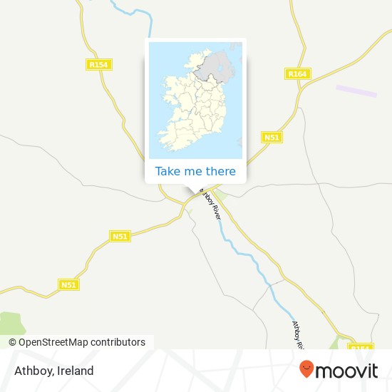 Athboy map
