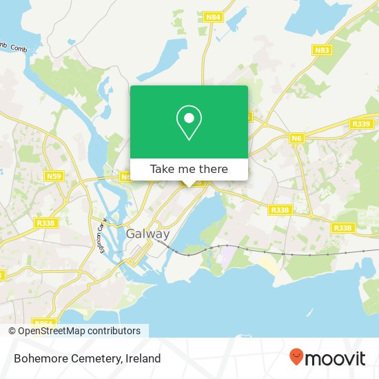 Bohemore Cemetery map