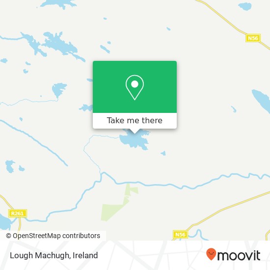 Lough Machugh map