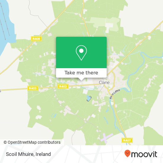 Scoil Mhuire map