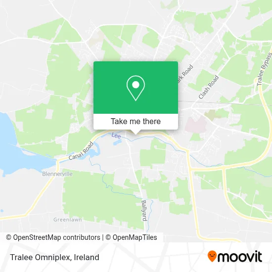 Tralee Omniplex map