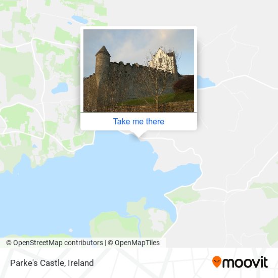 Parke's Castle map