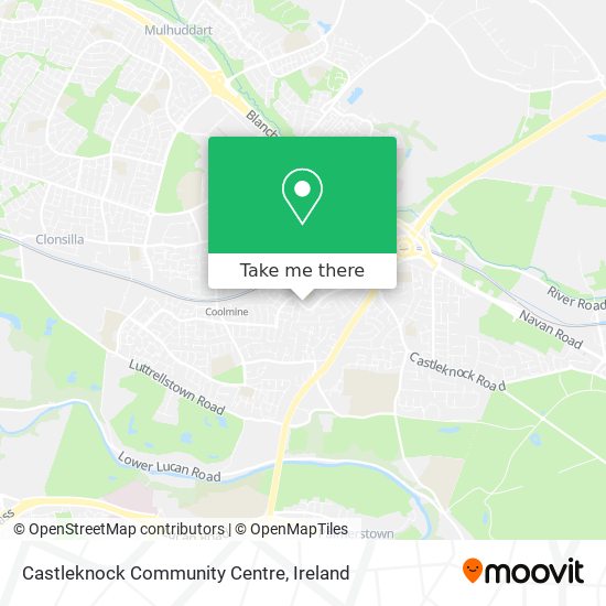 Castleknock Community Centre map