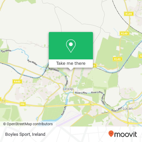 Boyles Sport map