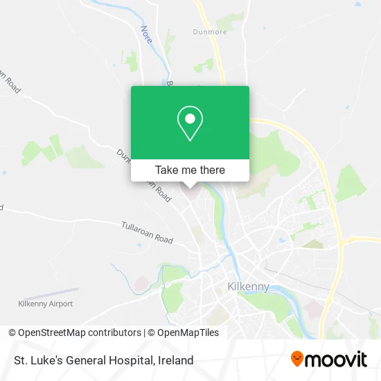 St. Luke's General Hospital map