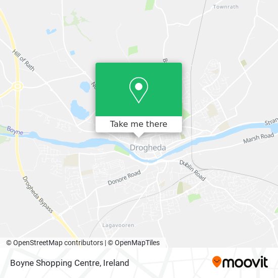Boyne Shopping Centre map