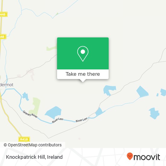 Knockpatrick Hill map