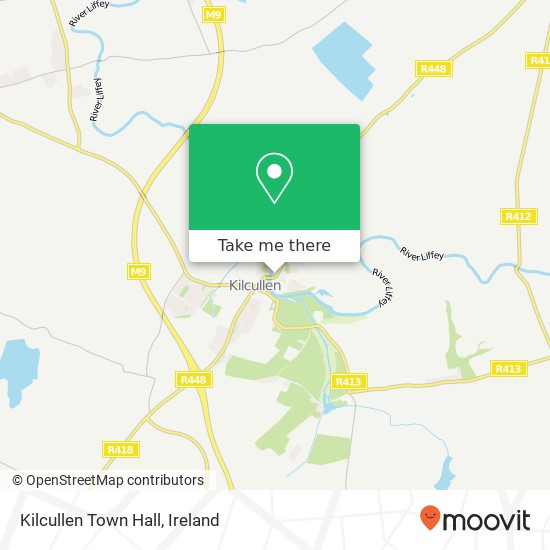 Kilcullen Town Hall map