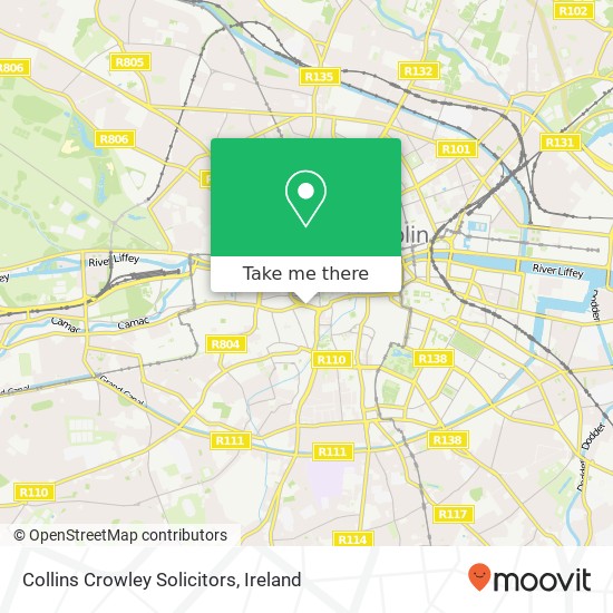 Collins Crowley Solicitors map