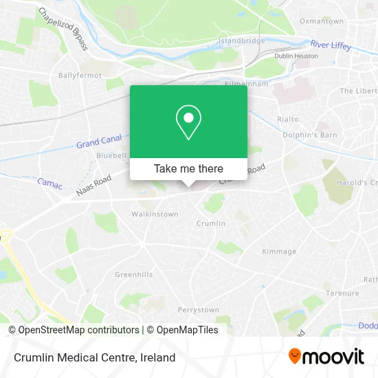 Crumlin Medical Centre map