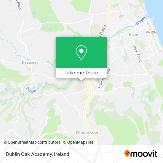Dublin Oak Academy map