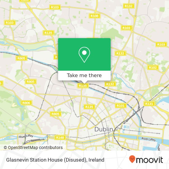 Glasnevin Station House (Disused) map