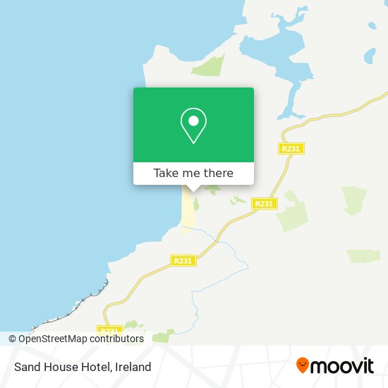 Sand House Hotel map