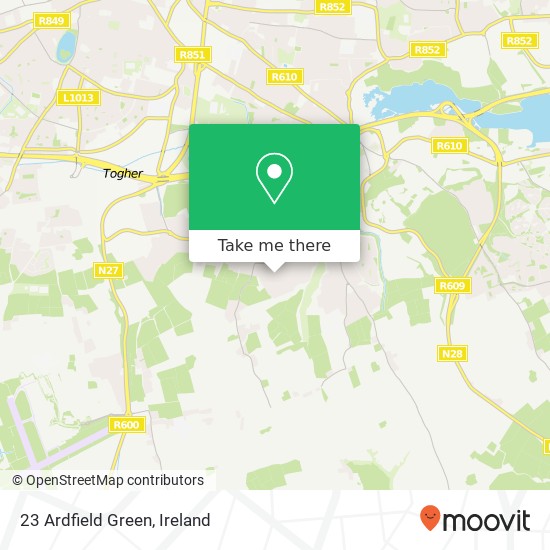 23 Ardfield Green map