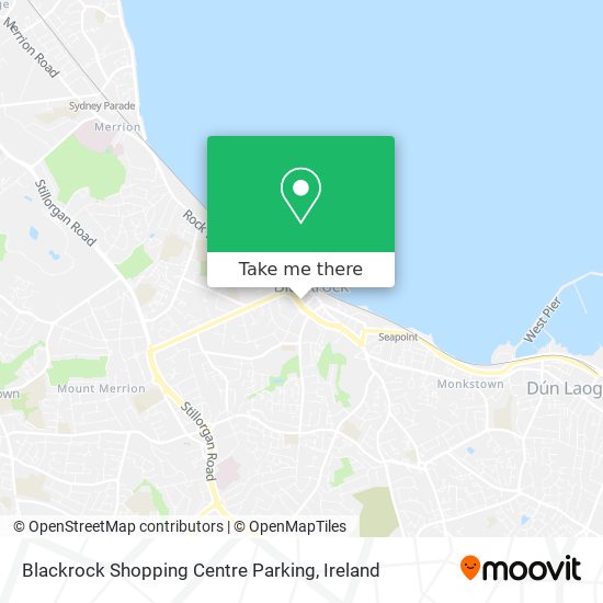 Blackrock Shopping Centre Parking plan