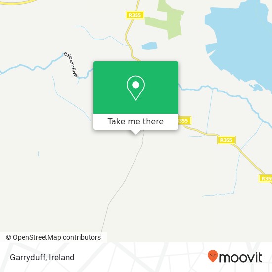 Garryduff map