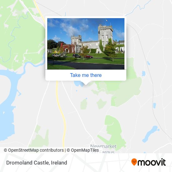 Dromoland Castle map