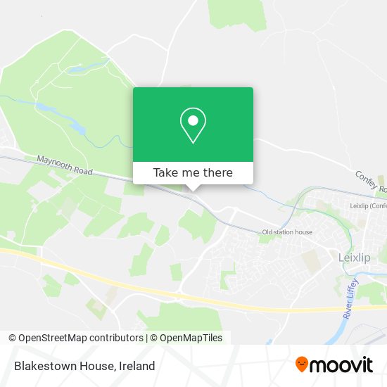 Blakestown House map