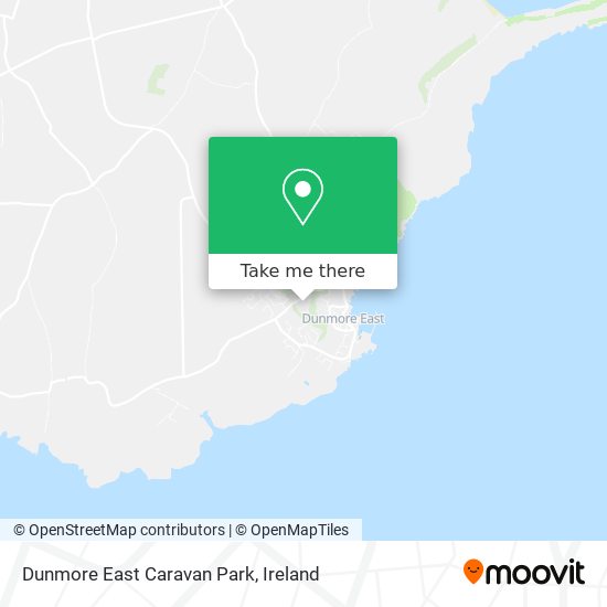 Dunmore East Caravan Park plan