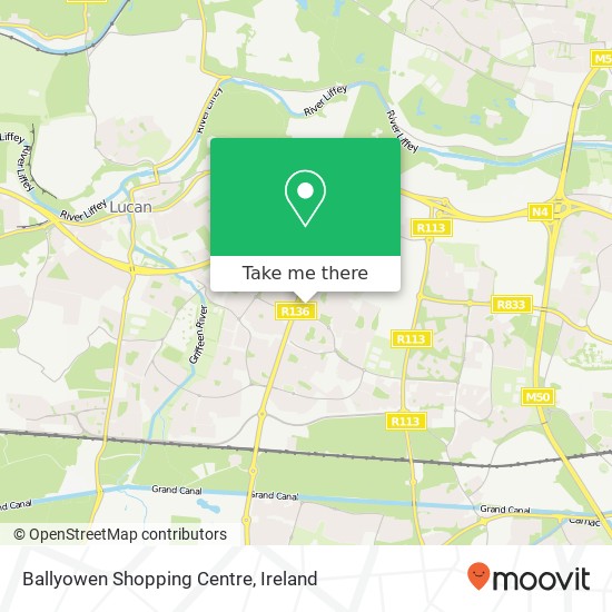 Ballyowen Shopping Centre map