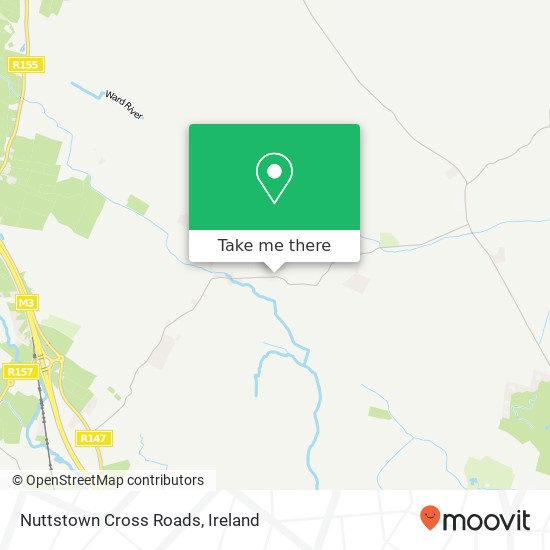 Nuttstown Cross Roads map