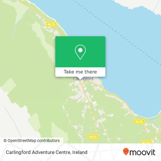 Carlingford Adventure Centre map