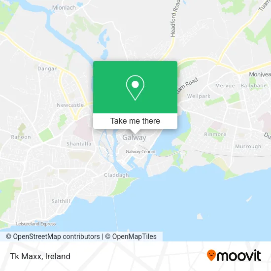 Tk Maxx map