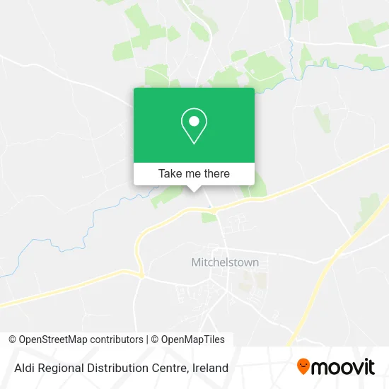Aldi Regional Distribution Centre map