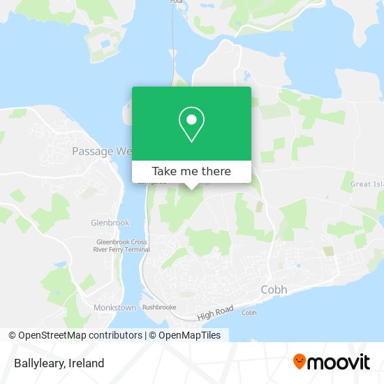 Ballyleary map