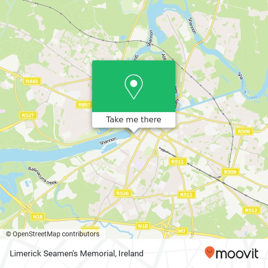 Limerick Seamen's Memorial plan