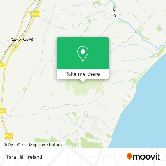 Tara Hill map