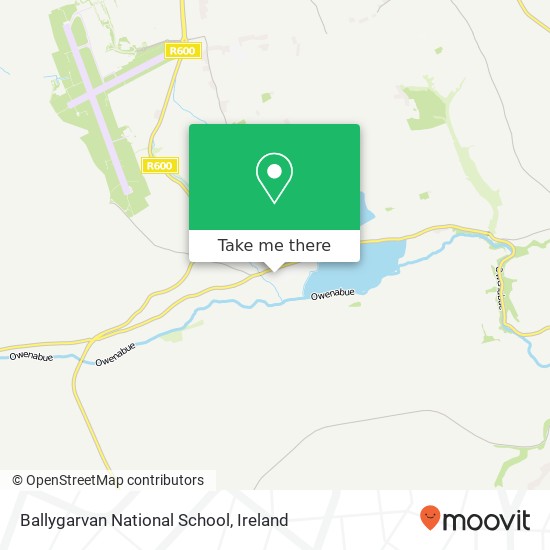 Ballygarvan National School map