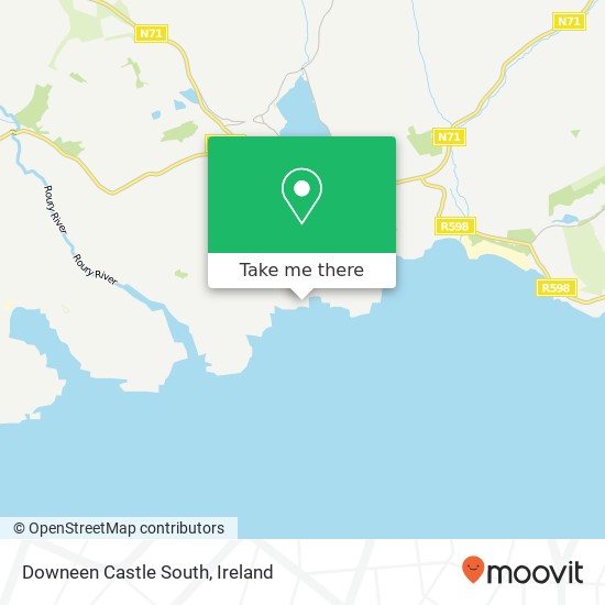 Downeen Castle South plan