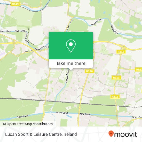 Lucan Sport & Leisure Centre map