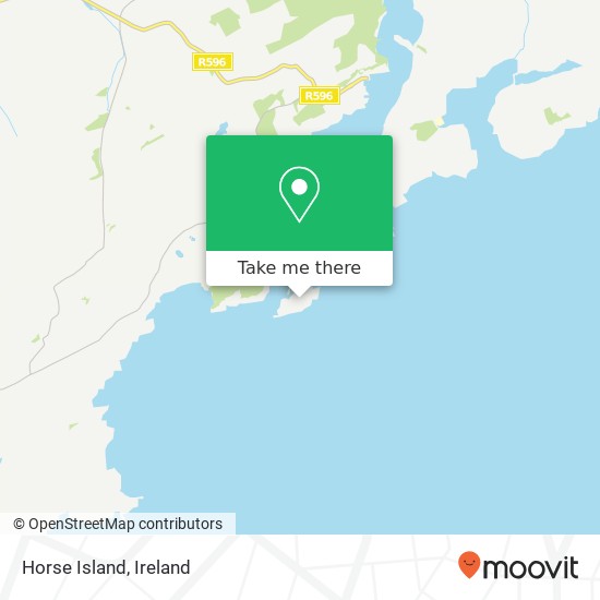 Horse Island map