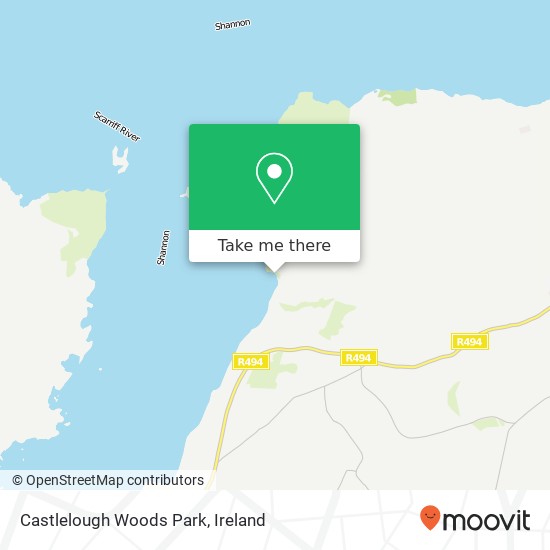 Castlelough Woods Park plan