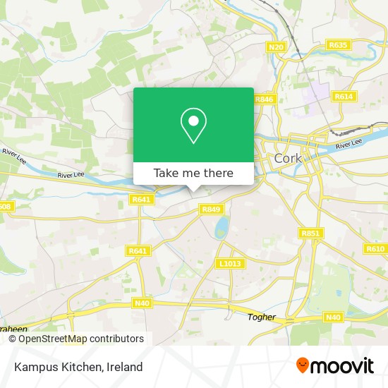 Kampus Kitchen map