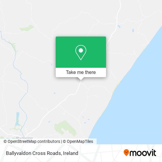 Ballyvaldon Cross Roads map