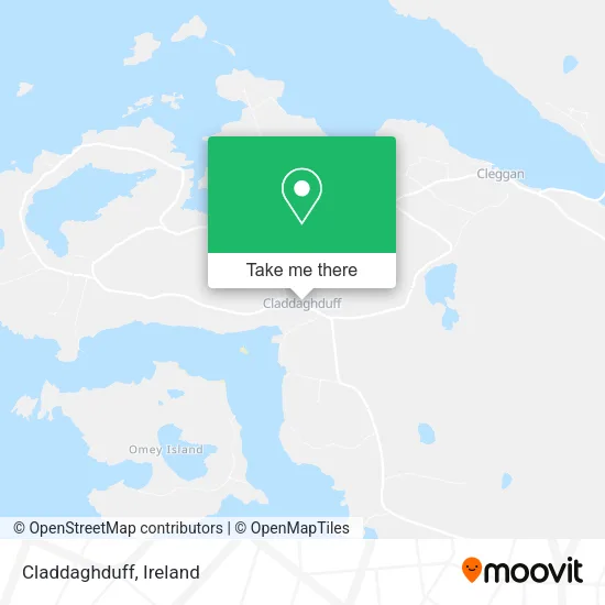 Claddaghduff map