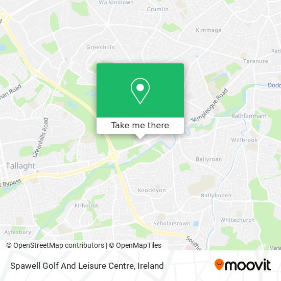 Spawell Golf And Leisure Centre map