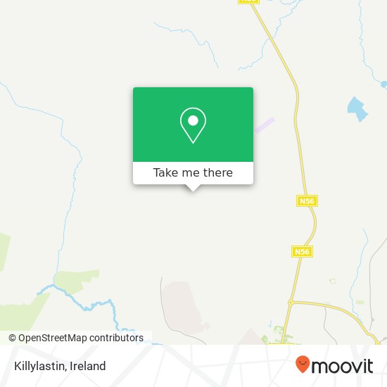 Killylastin map