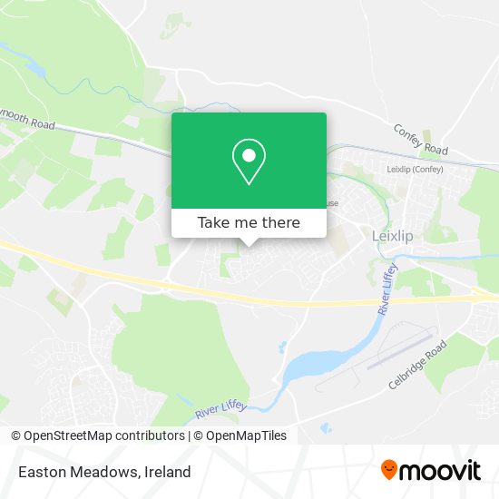 Easton Meadows map