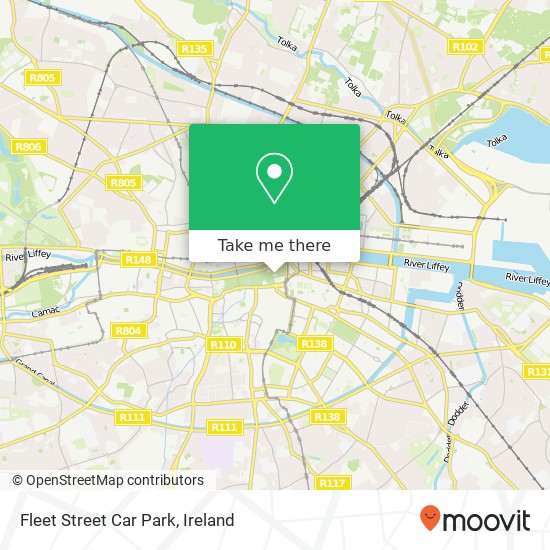 Fleet Street Car Park map