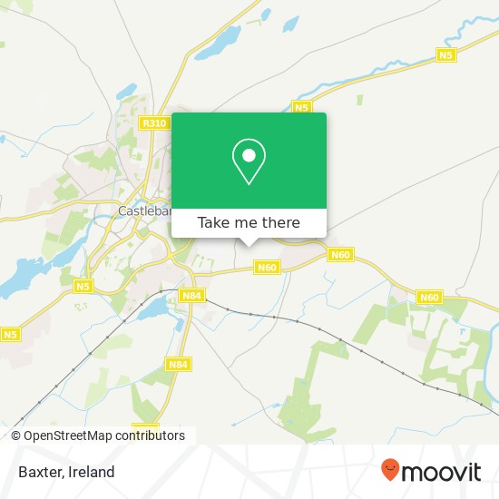 Baxter map