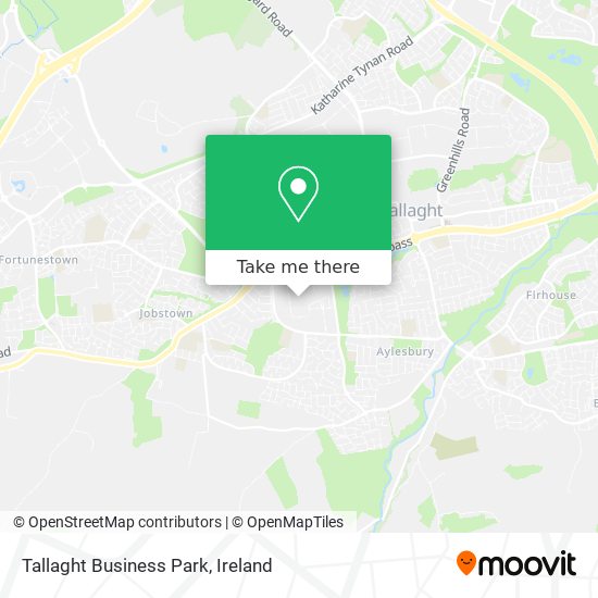 Tallaght Business Park map