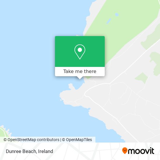 Dunree Beach map