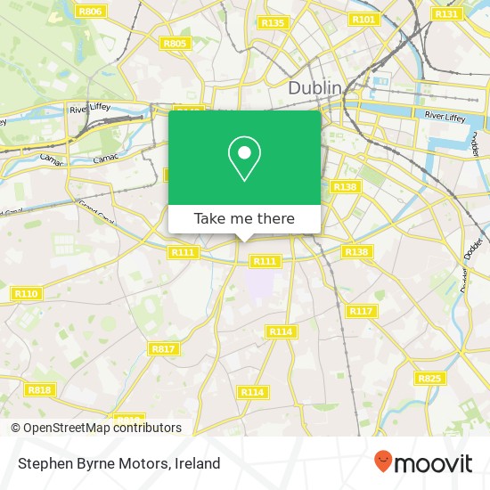 Stephen Byrne Motors map