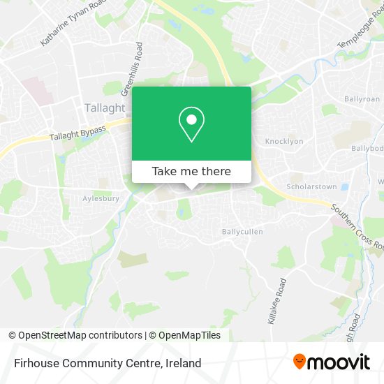 Firhouse Community Centre map