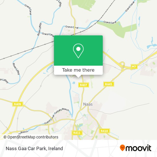 Nass Gaa Car Park map