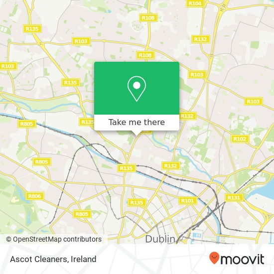 Ascot Cleaners map